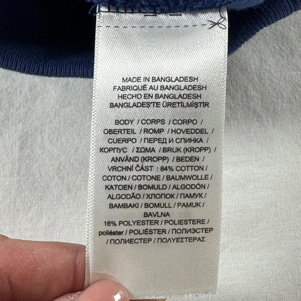 Ralph‎ Lauren Boy's Size 18M Blue Fleece Pockets Sweat Shorts